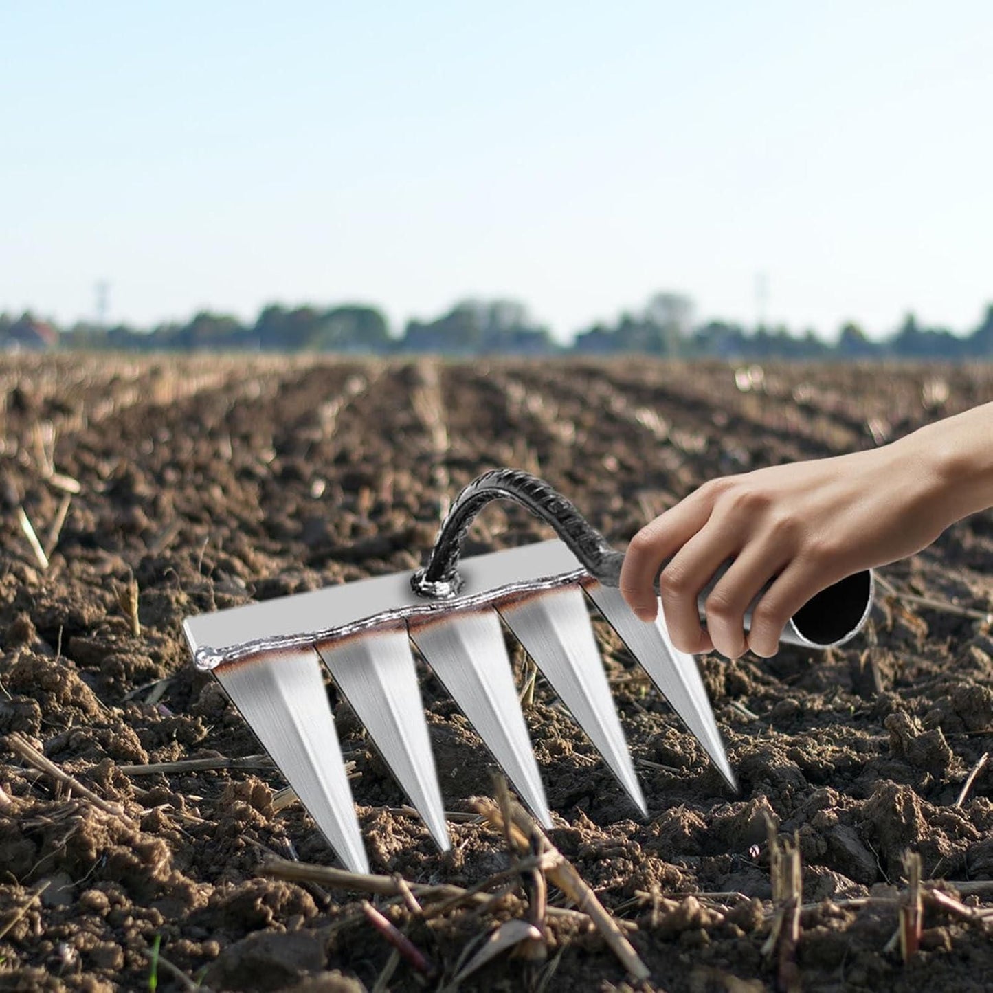 5 Teeth Carbon Steel Weeding Tool
