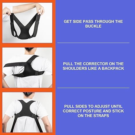Posture Correct Belt For Neck & Shoulder Support
