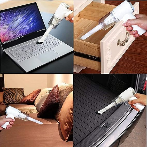Powerful 2-in-1 Vacuum & Air Duster