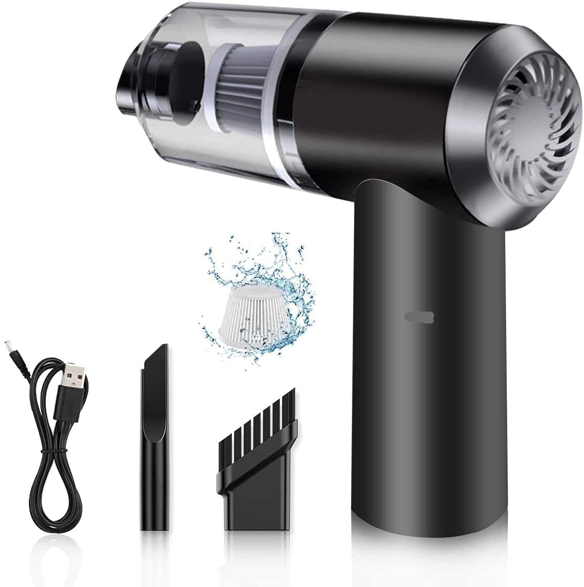 Powerful 2-in-1 Vacuum & Air Duster