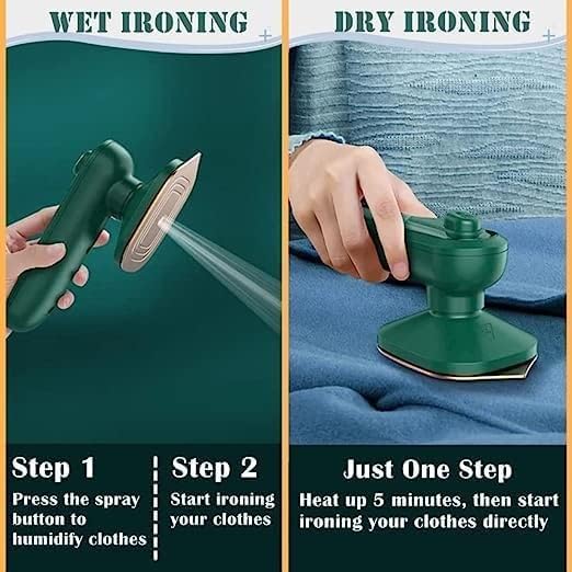 Portable Mini Travel Steamer – Quick, Dry & Wet Ironing Anywhere!