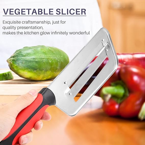 2-in-1 Double Slice Knife – Perfect Cuts Every Time!