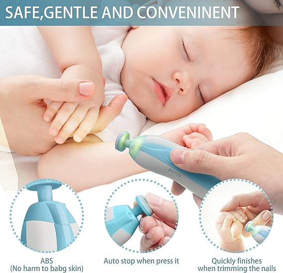 Baby Nail Electric Trimmer Kit