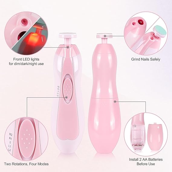 Baby Nail Electric Trimmer Kit