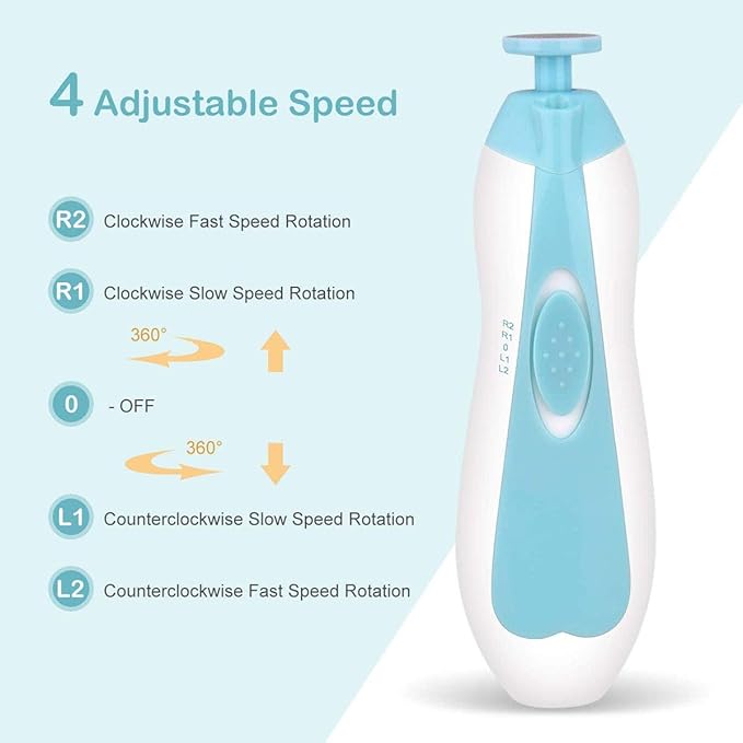 Baby Nail Electric Trimmer Kit