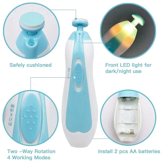 Baby Nail Electric Trimmer Kit