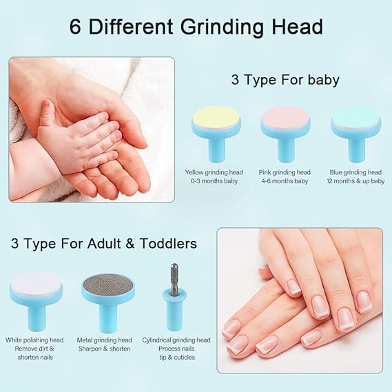 Baby Nail Electric Trimmer Kit