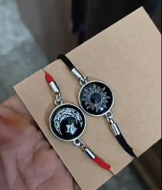 Sun Moon Luminous Couple Bracelets