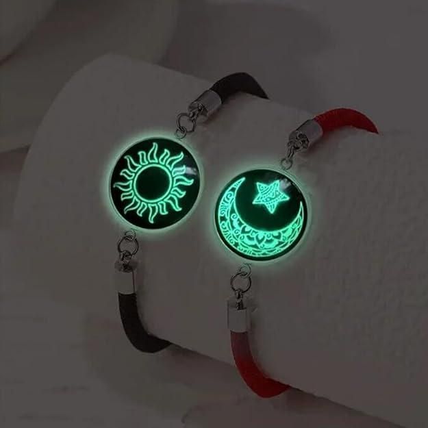 Sun Moon Luminous Couple Bracelets