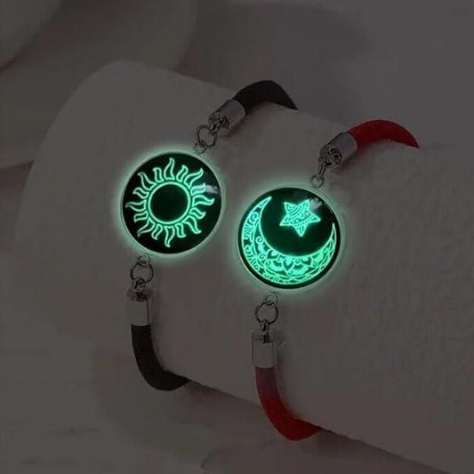 Sun Moon Luminous Couple Bracelets