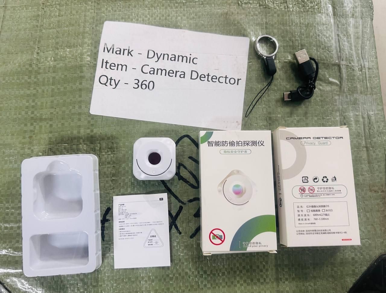 Mini Hidden Camera Detector – Portable Anti-Spy Infrared Device for Home, Office & Travel