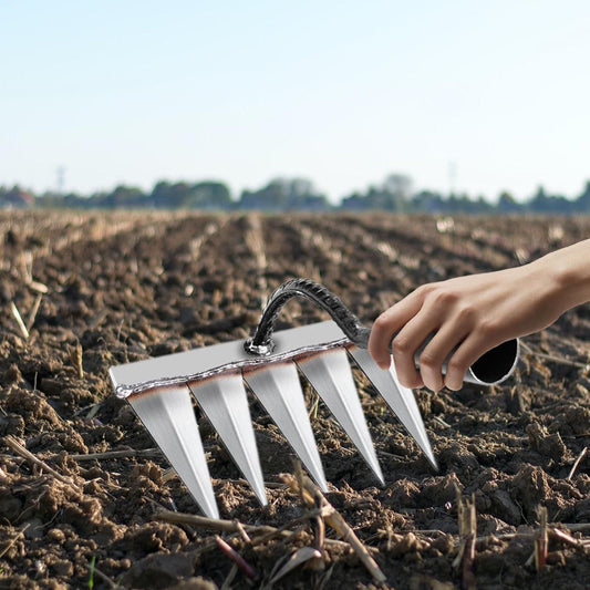 5 Teeth Carbon Steel Weeding Tool