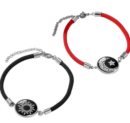 Sun Moon Luminous Couple Bracelets
