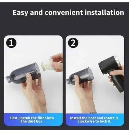 Powerful 2-in-1 Vacuum & Air Duster