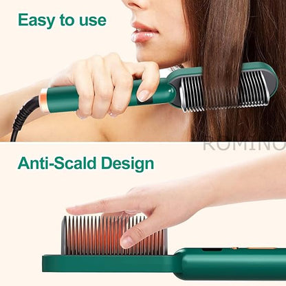 Professional Electric Hair Straightener Comb Brush