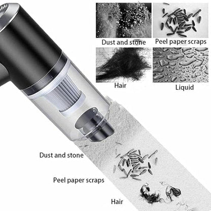 Powerful 2-in-1 Vacuum & Air Duster