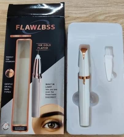Flawless Rechargeable Eyebrow Timmer with LED Light