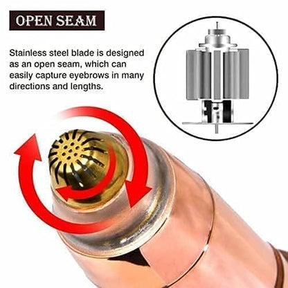 Flawless Rechargeable Eyebrow Timmer with LED Light