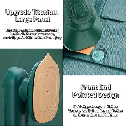 Portable Mini Travel Steamer – Quick, Dry & Wet Ironing Anywhere!